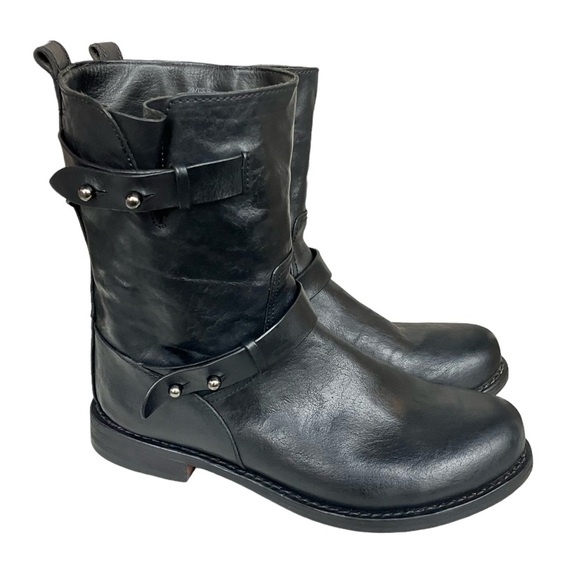 rag & bone Shoes - Rag & Bone Moto Boot Black Leather Size 9​